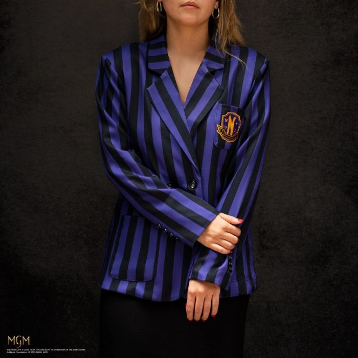 Wednesday - Nevermore Academy Blazer Purple