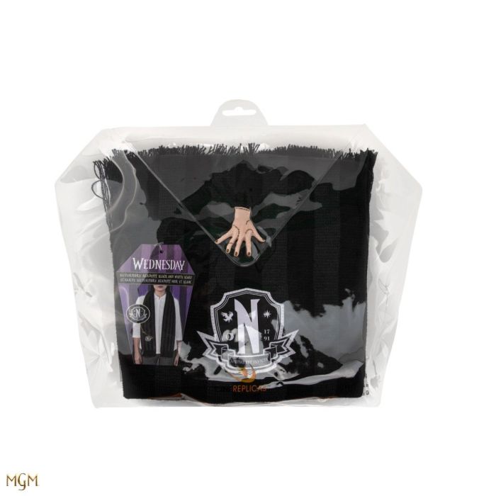 Wednesday - Nevermore Academy Scarf Black