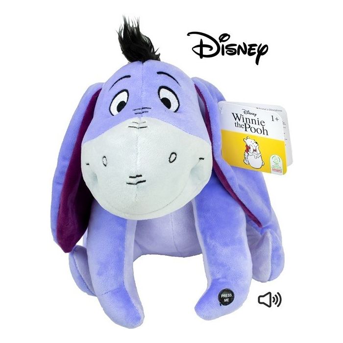 Eeyore with Sound 30cm - Disney Plush - Winnie the Pooh