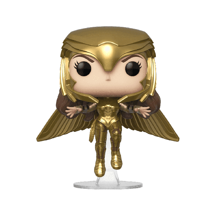 Wonder Woman (Gold Flying Pose) - Funko Pop! - Wonder Woman 1984 [BOX DAMAGE]