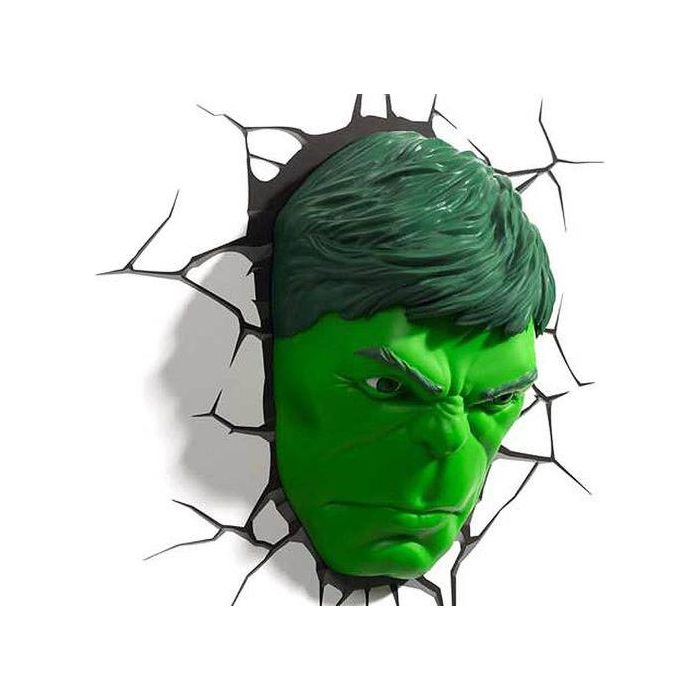 Marvel 3D LED Light Hulk Face 3D