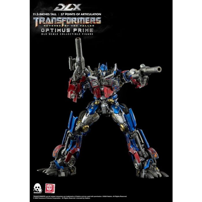 Transformers: Revenge of the Fallen DLX Action Figure 1/6 Optimus Prime 28 cm
