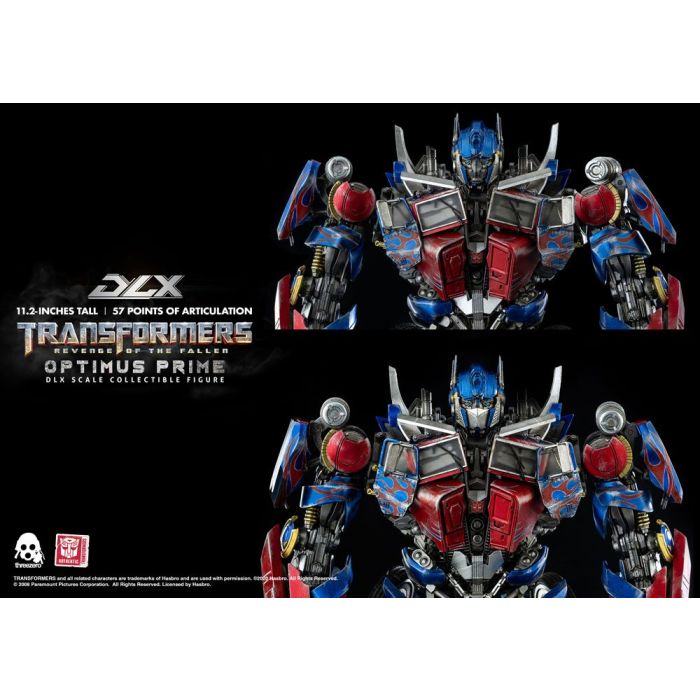 Transformers: Revenge of the Fallen DLX Action Figure 1/6 Optimus Prime 28 cm