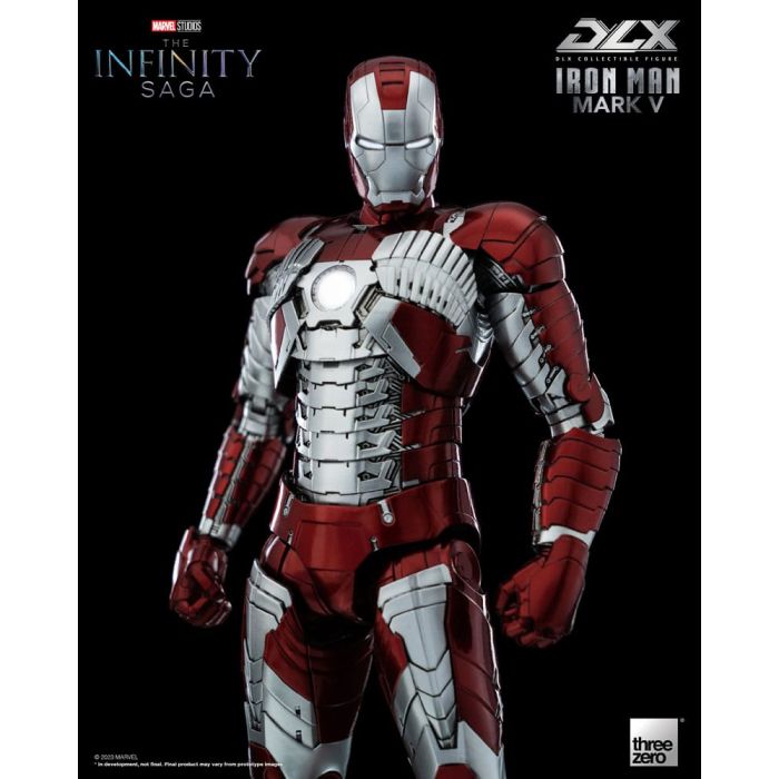 Infinity Saga DLX Action Figure 1/12 Iron Man Mark 5 17 cm