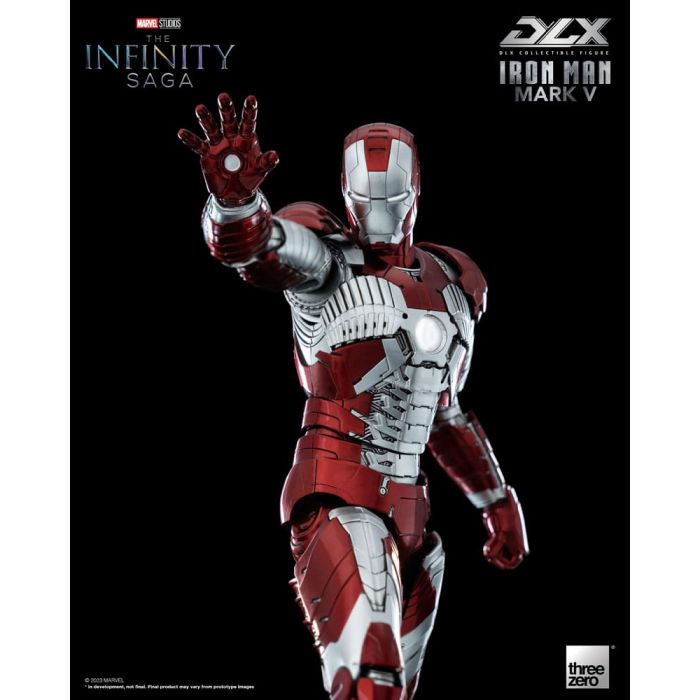 Infinity Saga DLX Action Figure 1/12 Iron Man Mark 5 17 cm