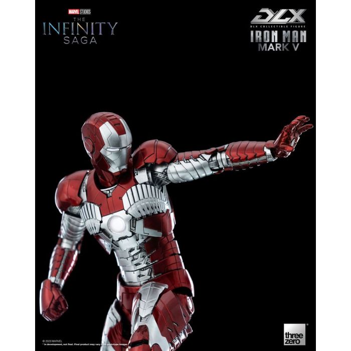 Infinity Saga DLX Action Figure 1/12 Iron Man Mark 5 17 cm
