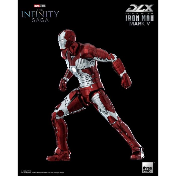 Infinity Saga DLX Action Figure 1/12 Iron Man Mark 5 17 cm
