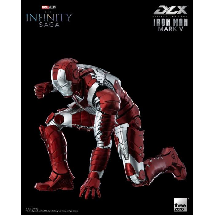 Infinity Saga DLX Action Figure 1/12 Iron Man Mark 5 17 cm