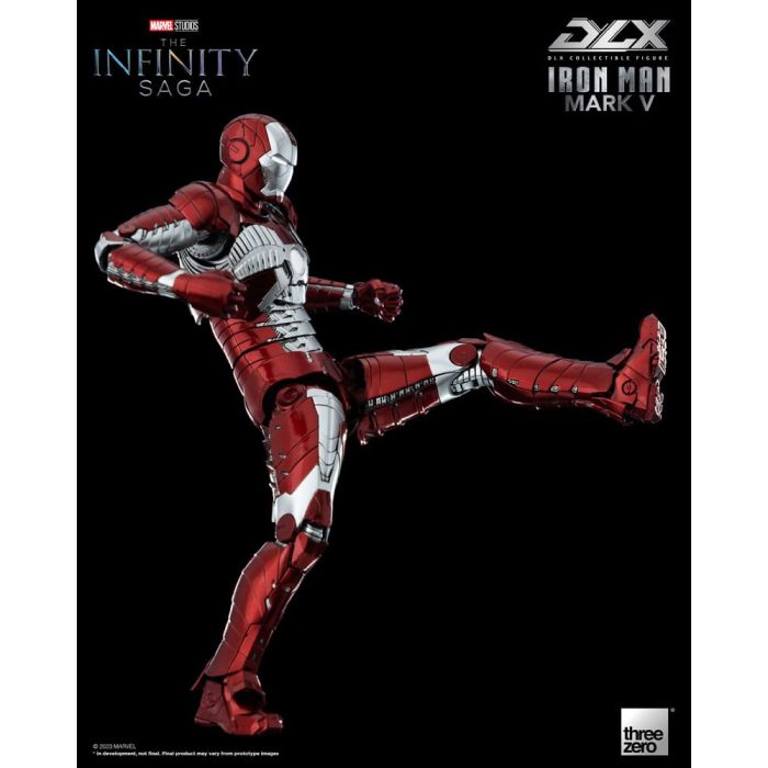 Infinity Saga DLX Action Figure 1/12 Iron Man Mark 5 17 cm