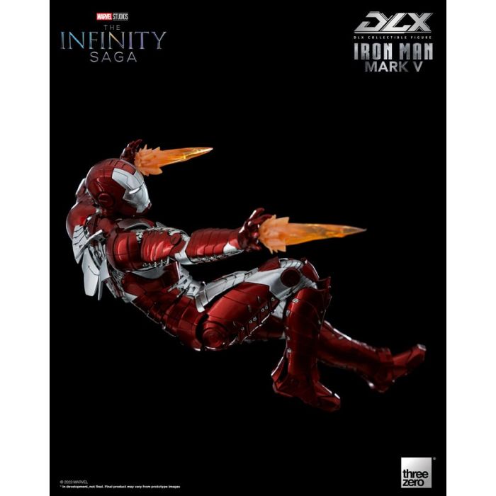 Infinity Saga DLX Action Figure 1/12 Iron Man Mark 5 17 cm