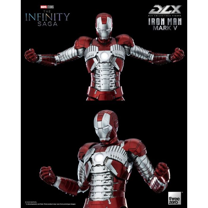 Infinity Saga DLX Action Figure 1/12 Iron Man Mark 5 17 cm