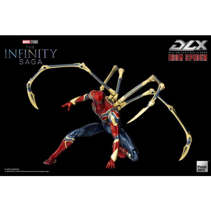 Infinity Saga DLX Action Figure 1/12 Iron Spider 16 cm