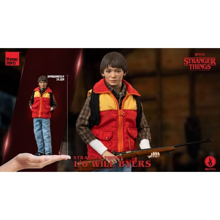 Stranger Things Action Figure 1/6 Will Byers 24 cm