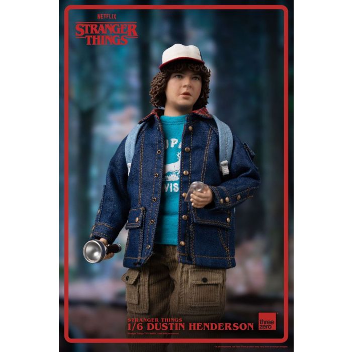 Stranger Things Action Figure 1/6 Dustin Henderson 23 cm