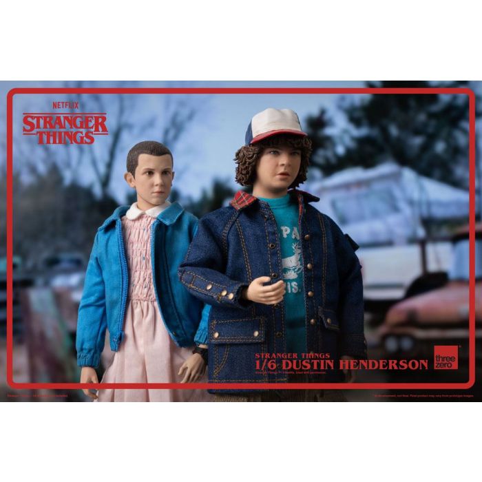 Stranger Things Action Figure 1/6 Dustin Henderson 23 cm