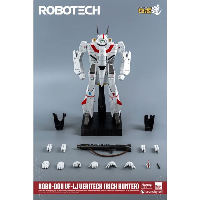 Robotech Action Figure ROBO-DOU VF-1J Veritech (Rick Hunter) 20 cm