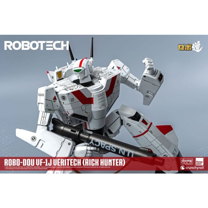 Robotech Action Figure ROBO-DOU VF-1J Veritech (Rick Hunter) 20 cm