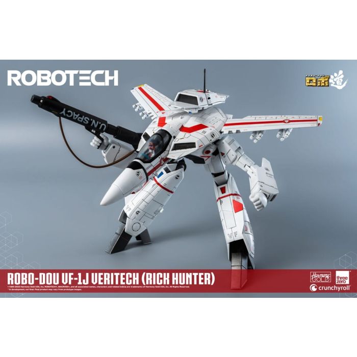 Robotech Action Figure ROBO-DOU VF-1J Veritech (Rick Hunter) 20 cm