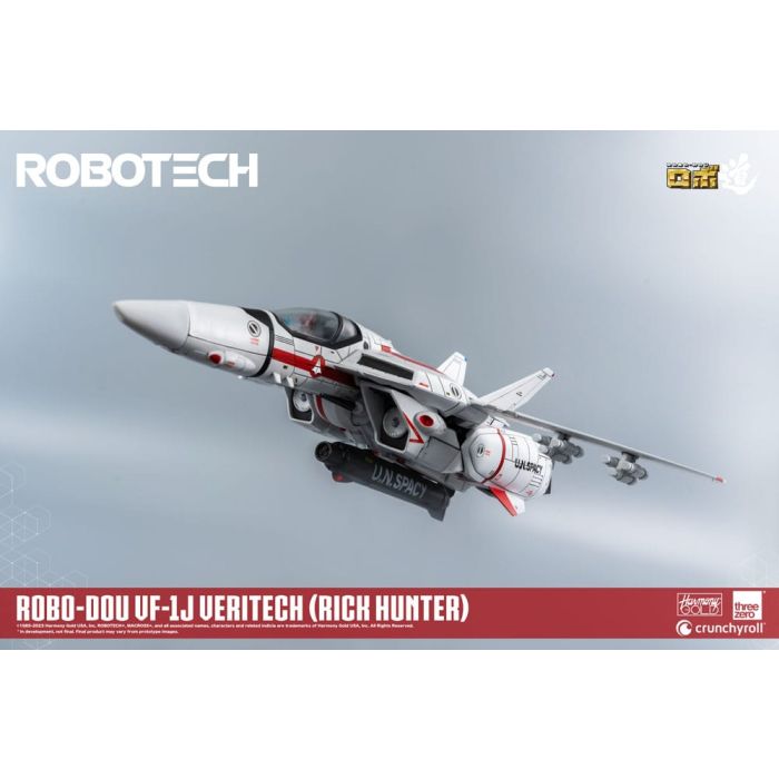 Robotech Action Figure ROBO-DOU VF-1J Veritech (Rick Hunter) 20 cm