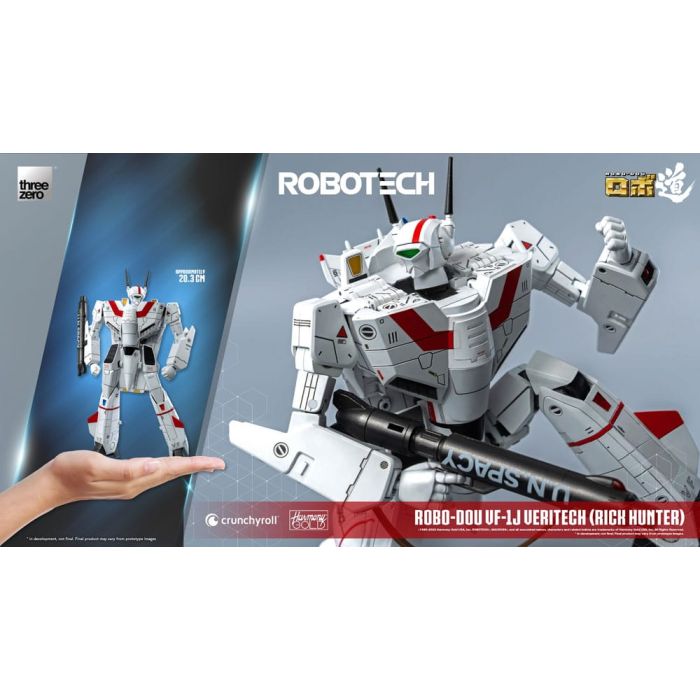 Robotech Action Figure ROBO-DOU VF-1J Veritech (Rick Hunter) 20 cm