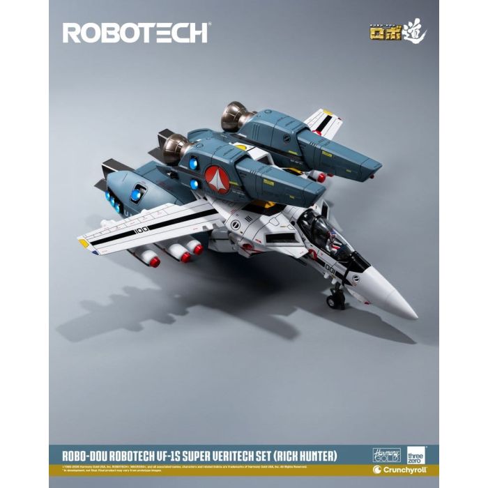 Robotech Robo-Dou Action Figure VF-1S Super Veritech Set (Rick Hunter) 20 cm