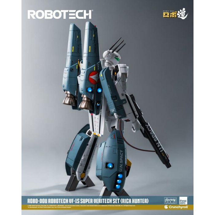 Robotech Robo-Dou Action Figure VF-1S Super Veritech Set (Rick Hunter) 20 cm