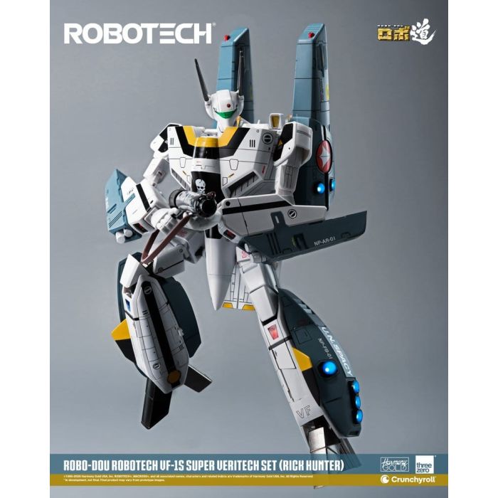 Robotech Robo-Dou Action Figure VF-1S Super Veritech Set (Rick Hunter) 20 cm