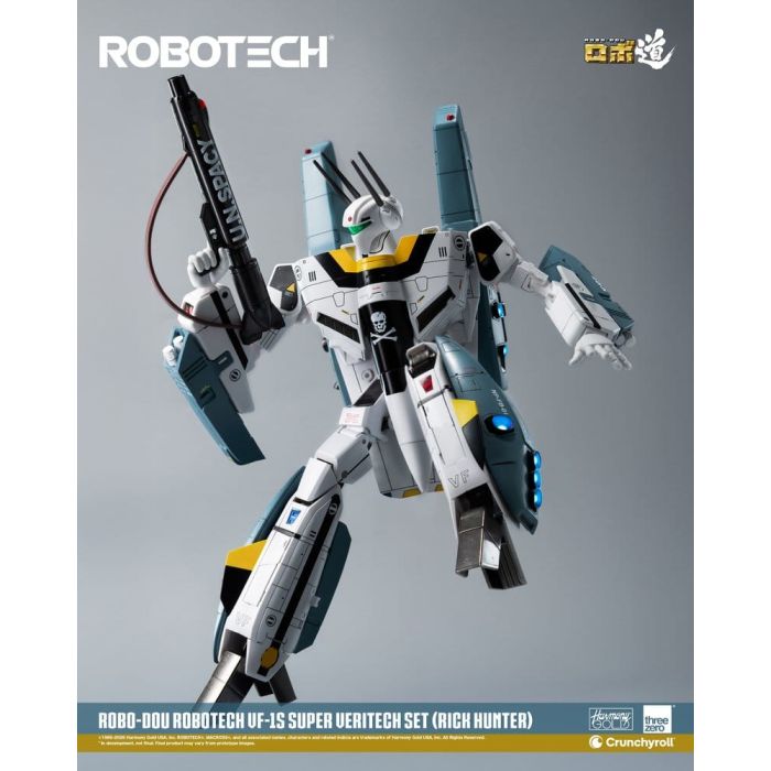 Robotech Robo-Dou Action Figure VF-1S Super Veritech Set (Rick Hunter) 20 cm