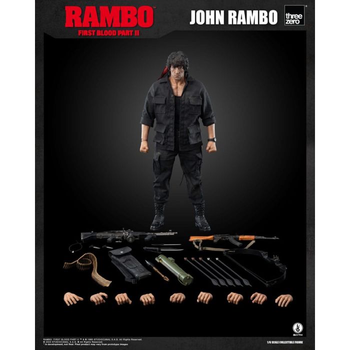 Rambo: First Blood II Action Figure 1/6 John Rambo 30 cm