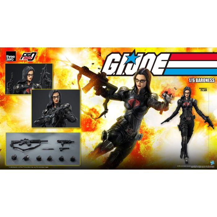 G.I. Joe FigZero Action Figure 1/6 Baroness 30 cm