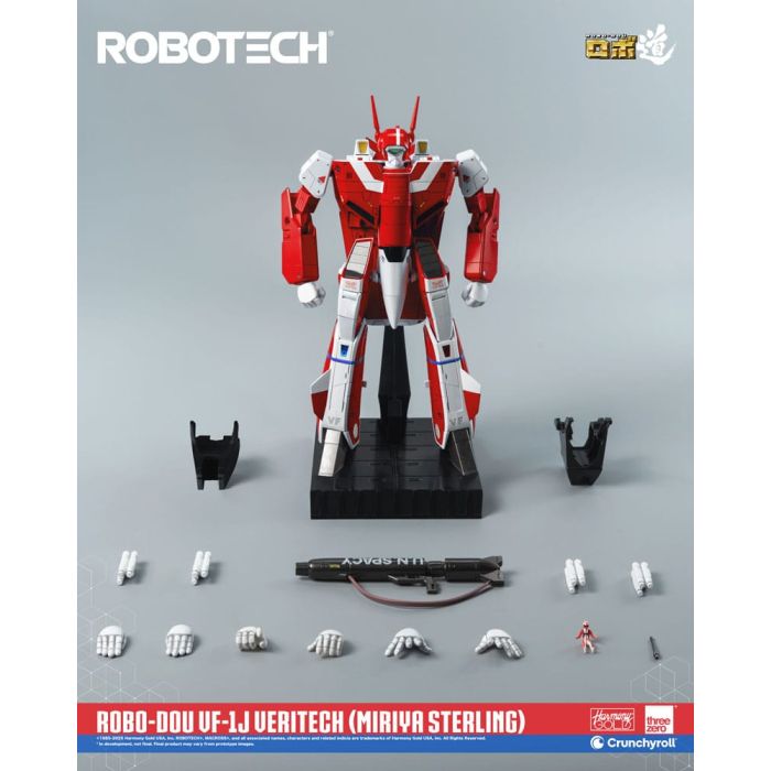 Robotech Action Figure ROBO-DOU VF-1J Veritech (Miriya Sterling) 20 cm