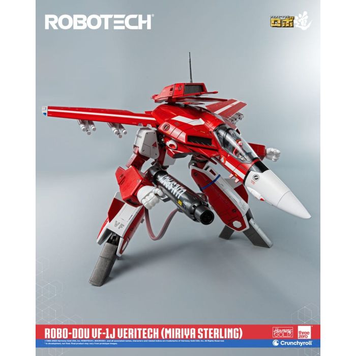 Robotech Action Figure ROBO-DOU VF-1J Veritech (Miriya Sterling) 20 cm
