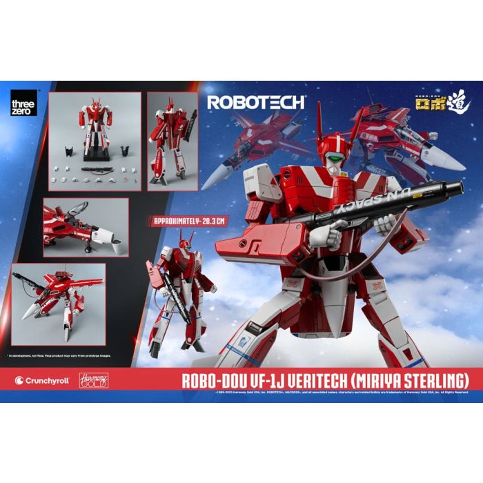 Robotech Action Figure ROBO-DOU VF-1J Veritech (Miriya Sterling) 20 cm
