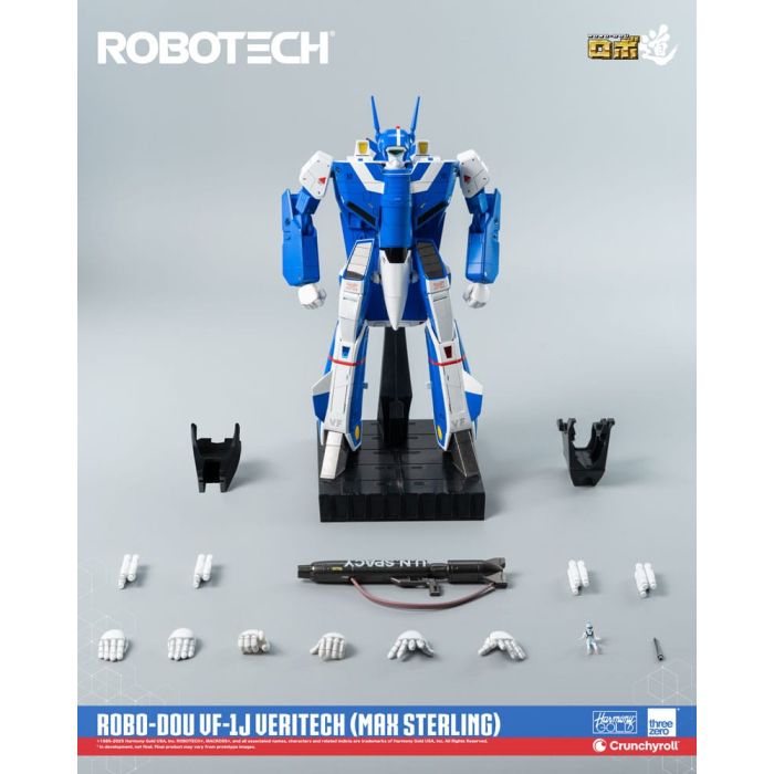 Robotech Action Figure ROBO-DOU VF-1J Veritech (Max Sterling) 20 cm