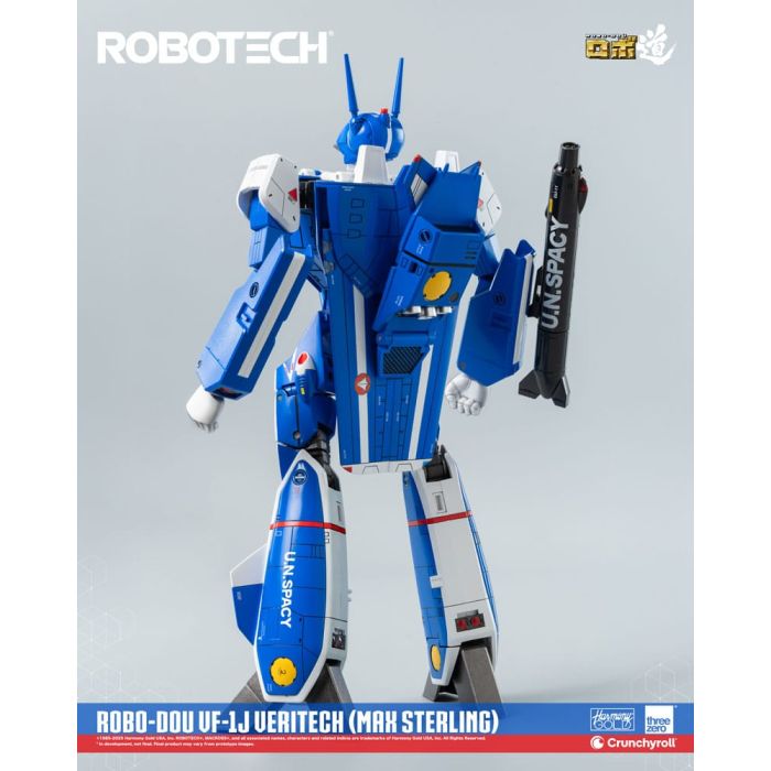 Robotech Action Figure ROBO-DOU VF-1J Veritech (Max Sterling) 20 cm
