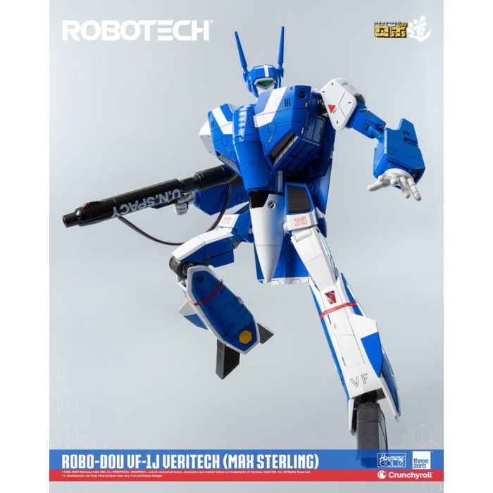 Robotech Action Figure ROBO-DOU VF-1J Veritech (Max Sterling) 20 cm