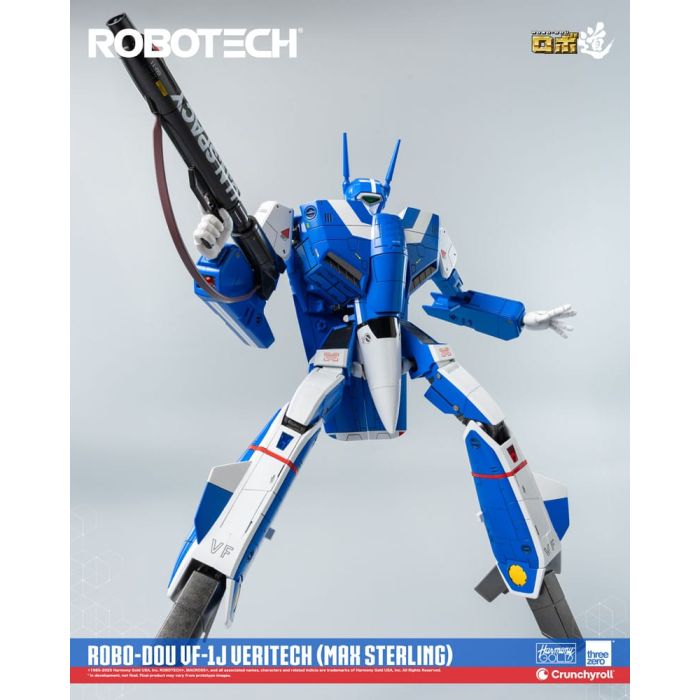 Robotech Action Figure ROBO-DOU VF-1J Veritech (Max Sterling) 20 cm