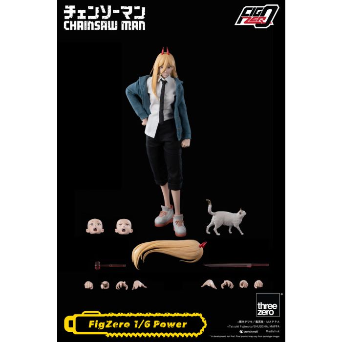 Chainsaw Man FigZero Action Figure 1/6 Power 28 cm