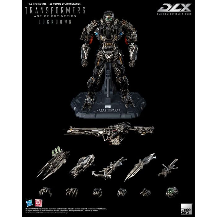 Transformers: Age of Extinction DLX Action Figure 1/6 Lockdown 24 cm
