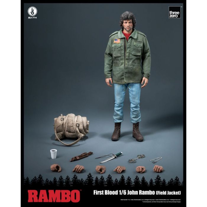 Rambo: First Blood Action Figure 1/6 John Rambo (Field Jacket) 31 cm