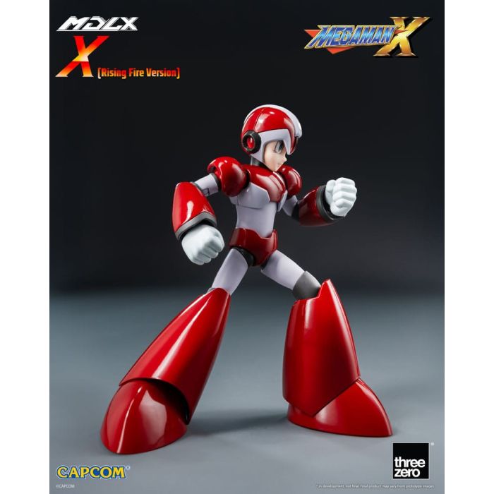 Mega Man MDLX Action Figure Rockman X / Mega Man X (Rising Fire Version) 12 cm