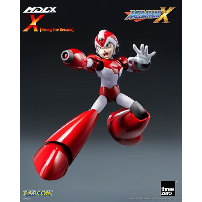 Mega Man MDLX Action Figure Rockman X / Mega Man X (Rising Fire Version) 12 cm