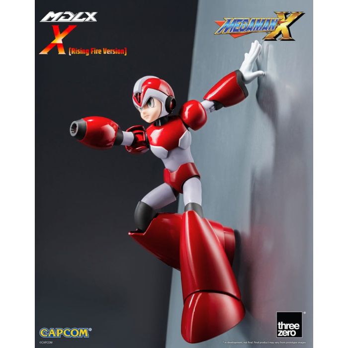 Mega Man MDLX Action Figure Rockman X / Mega Man X (Rising Fire Version) 12 cm