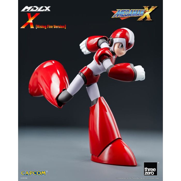 Mega Man MDLX Action Figure Rockman X / Mega Man X (Rising Fire Version) 12 cm