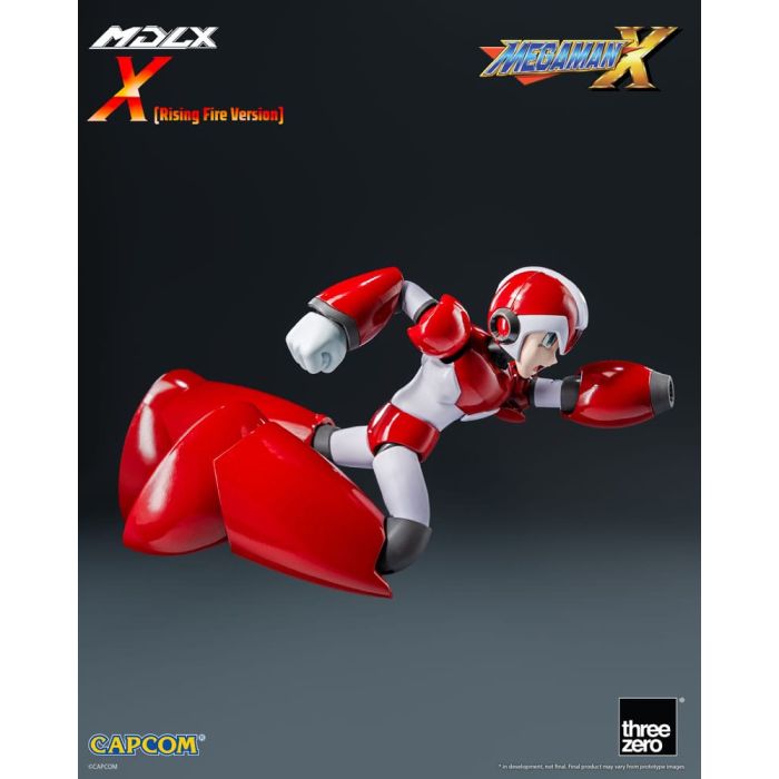Mega Man MDLX Action Figure Rockman X / Mega Man X (Rising Fire Version) 12 cm