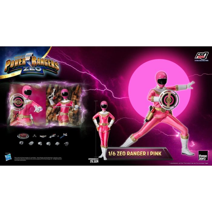 Power Rangers Zeo FigZero Action Figure 1/6 Ranger I Pink 30 cm