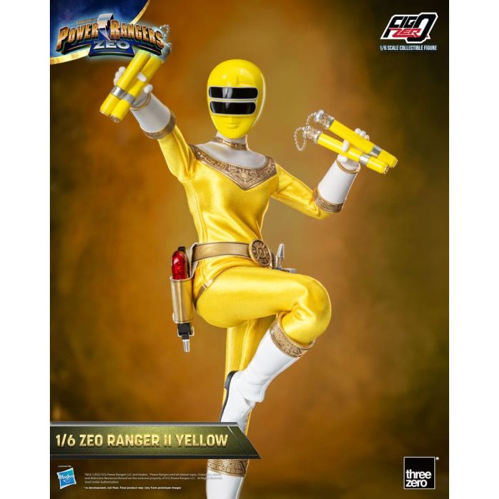 Power Rangers Zeo FigZero Action Figure 1/6 Ranger II Yellow 30 cm