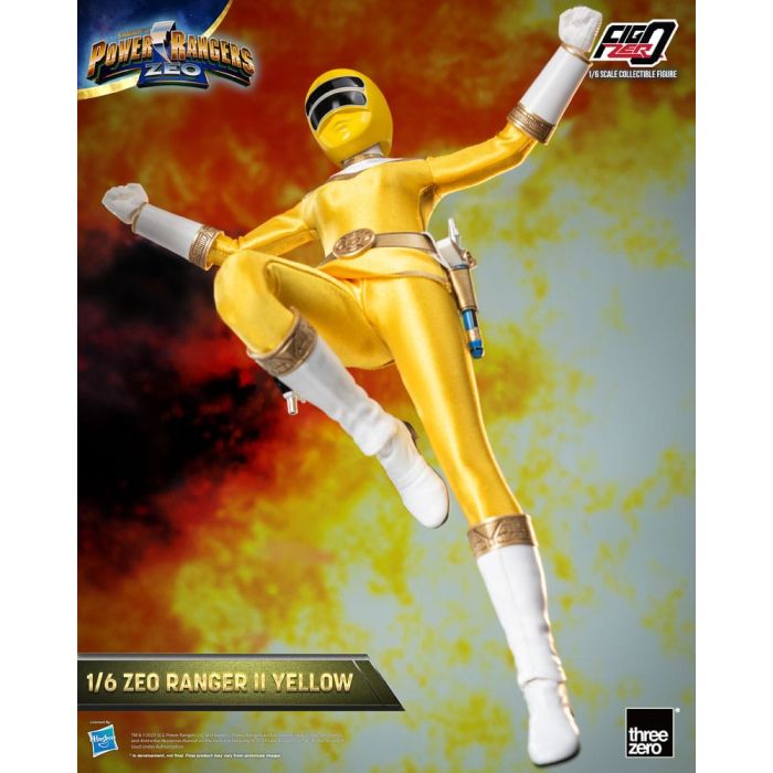 Power Rangers Zeo FigZero Action Figure 1/6 Ranger II Yellow 30 cm