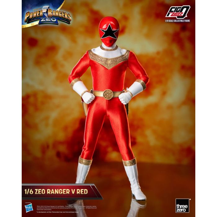 Power Rangers Zeo FigZero Action Figure 1/6 Ranger V Red 30 cm