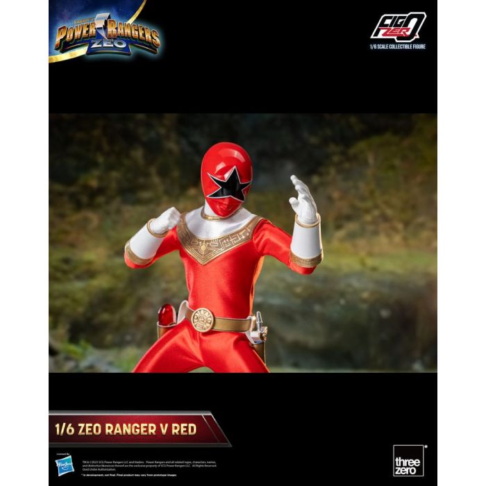 Power Rangers Zeo FigZero Action Figure 1/6 Ranger V Red 30 cm